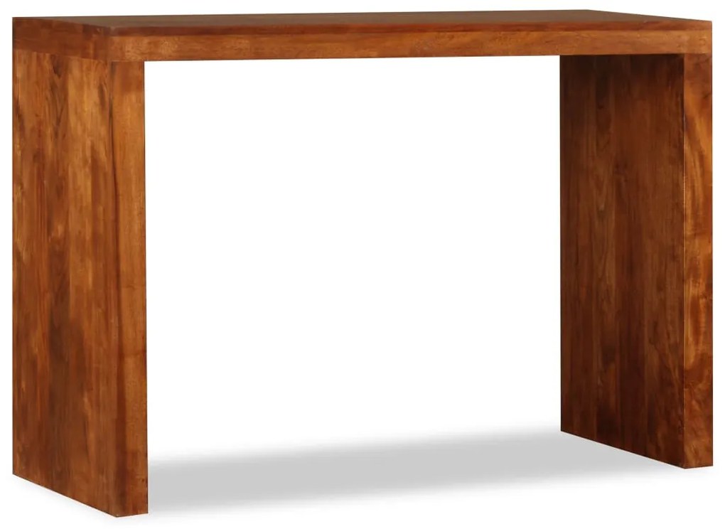 vidaXL Τραπέζι Κονσόλας 110x40x76 εκ. Μασίφ Ξύλο με Μελί Φινίρισμα