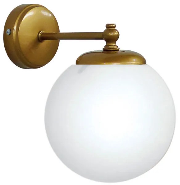 Απλίκα Τοίχου Heronia Tail Gold/White 02-0465