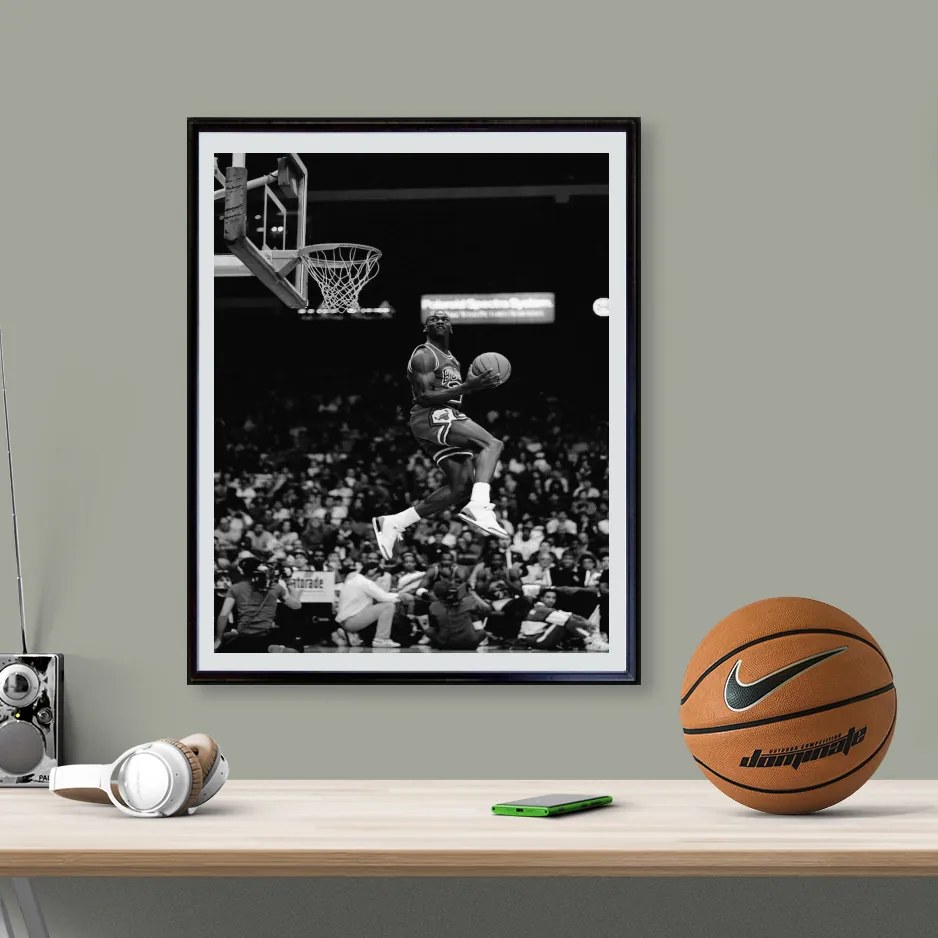 Πόστερ &amp; Κάδρο Michael Jordan KDS008A 21x30cm Εκτύπωση Πόστερ (χωρίς κάδρο)