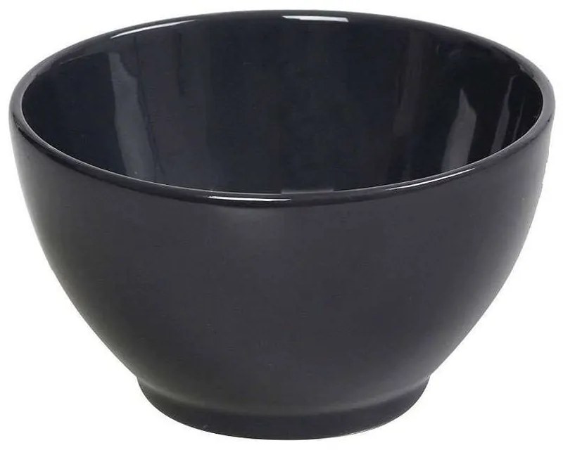 Μπωλ Σερβιρίσματος Essentials OWB121K6 14x14x7,5cm Dark Grey Espiel Small Ceramic