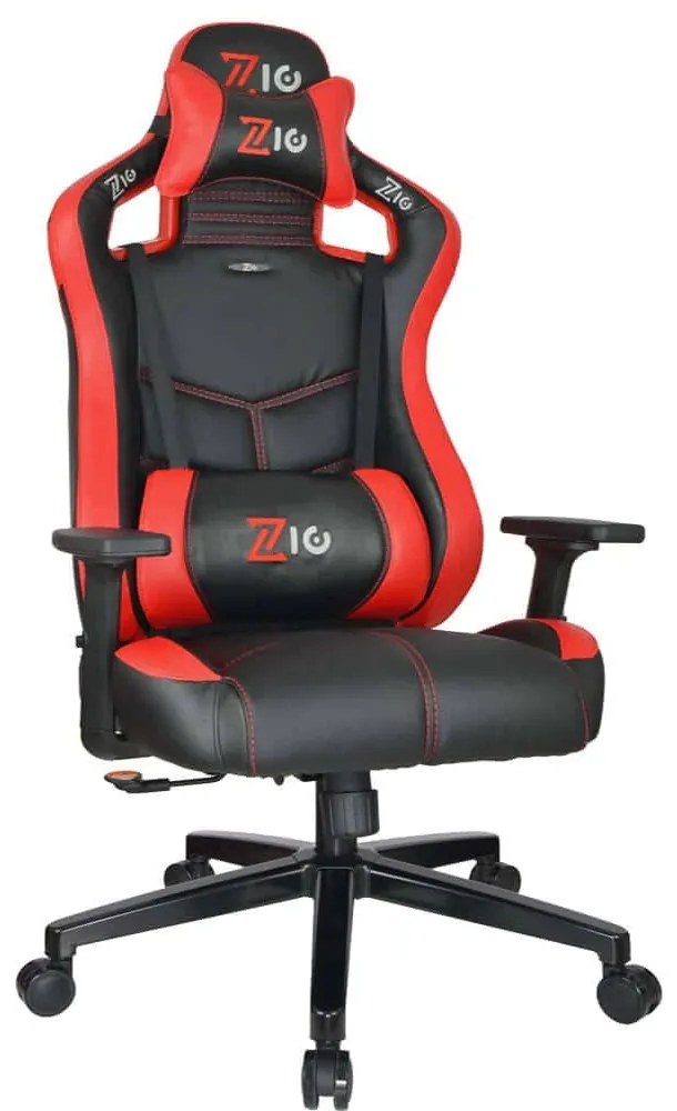 Καρέκλα Γραφείου Gaming Zio Venom 928STX1114 66x46x140cm Red-Black