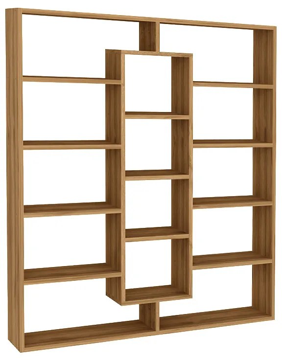 ΒΙΒΛΙΟΘΗΚΗ AMPLE MEGAPAP ΧΡΩΜΑ ΚΑΡΥΔΙ 125X22X135,7ΕΚ.
