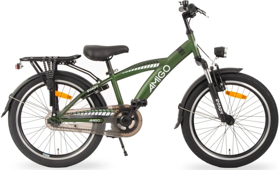 Roady 20 Inch 31 cm Boys Coaster Brake GreenAMIGO