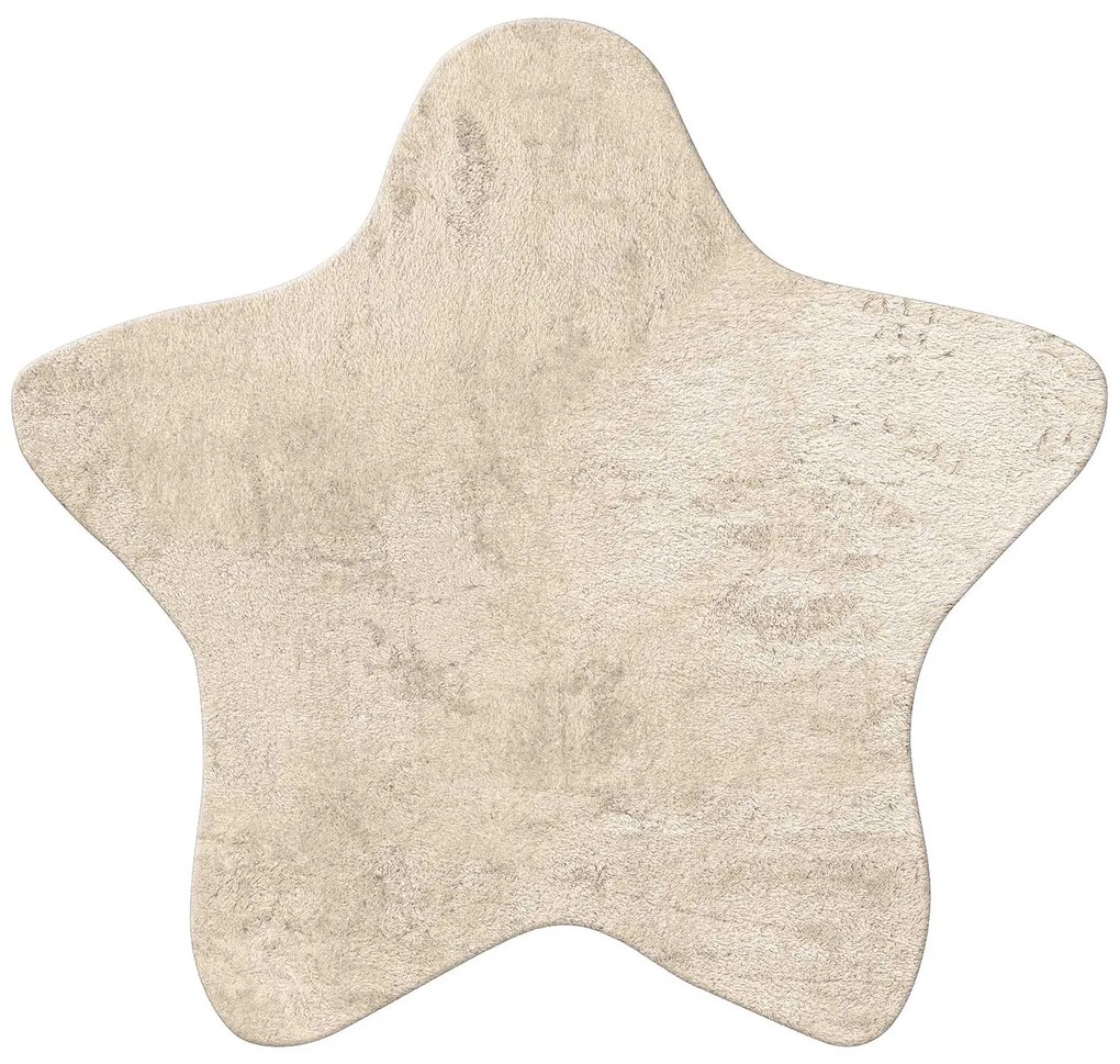 Παιδικό Χαλί FEATHERY BEIGE STAR 160 x 160 εκ.