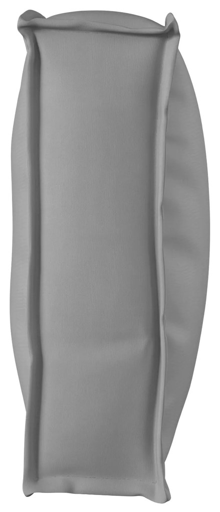 vidaXL Μαξιλάρι Παλετών για Πλάτη Γκρι 120 x 40 x 12 cm, Ύφασμα Oxford