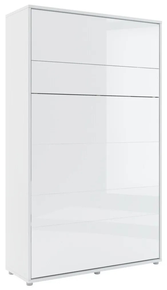 Κρεβάτι τοίχου Concept Pro Lenart AH103, 120x200, Ινοσανίδες μέσης πυκνότητας, Πλαστικοποιημένη μοριοσανίδα,  Τάβλες για Κρεβάτι, 131x228x217cm