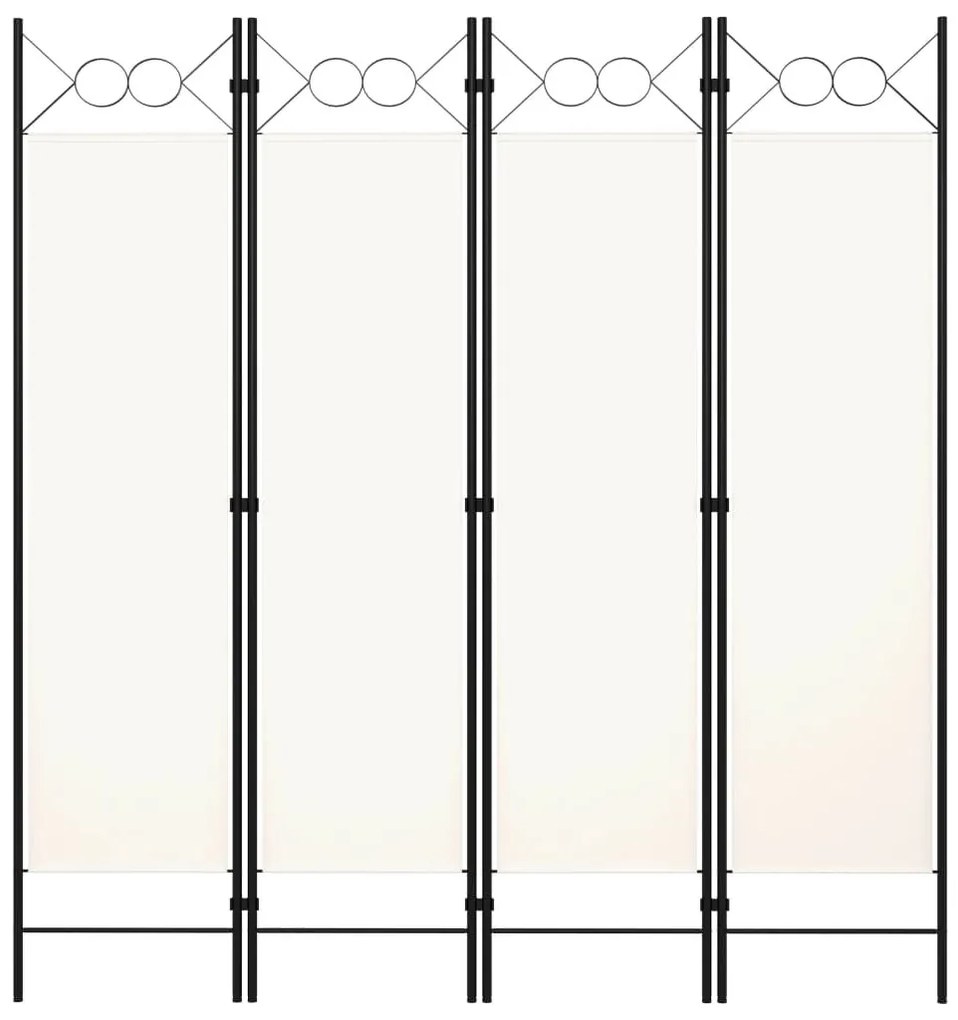 ΔΙΑΧΩΡΙΣΤΙΚΟ ΔΩΜΑΤΙΟΥ ΜΕ 4 ΠΑΝΕΛ ΛΕΥΚΟ 160 X 180 ΕΚ. 320706