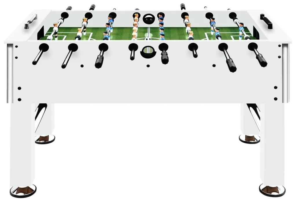 vidaXL Ποδοσφαιράκι Επιτραπέζιο Λευκό 140x74,5x87,5 εκ. 60 κ. Ατσάλι