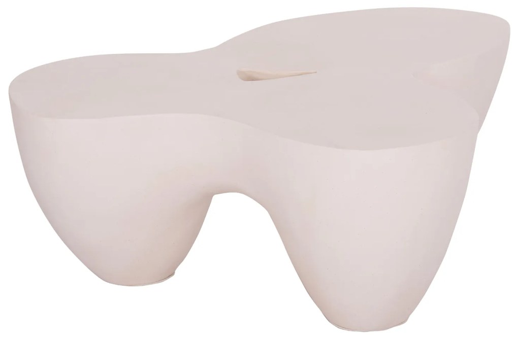 ΤΡΑΠΕΖΙ ΣΑΛΟΝΙΟΥ SALLEN HM18161.02 FIBER CEMENT ΣΕ ΛΕΥΚΟ--108x94x38,5Υεκ.