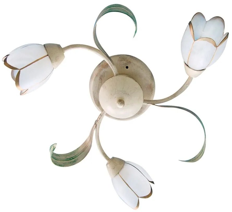 Φωτιστικό Οροφής - Πλαφονιέρα 77-2190 MX10500E-3 Caren Beige Homelighting Metal, Glass
