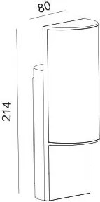 Απλίκα τοίχου LED Harrion