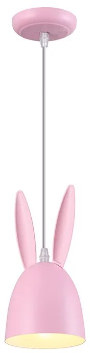 Παιδικό Φωτιστικό Οροφής Μονόφωτο Aca Bunny ZM71P12P