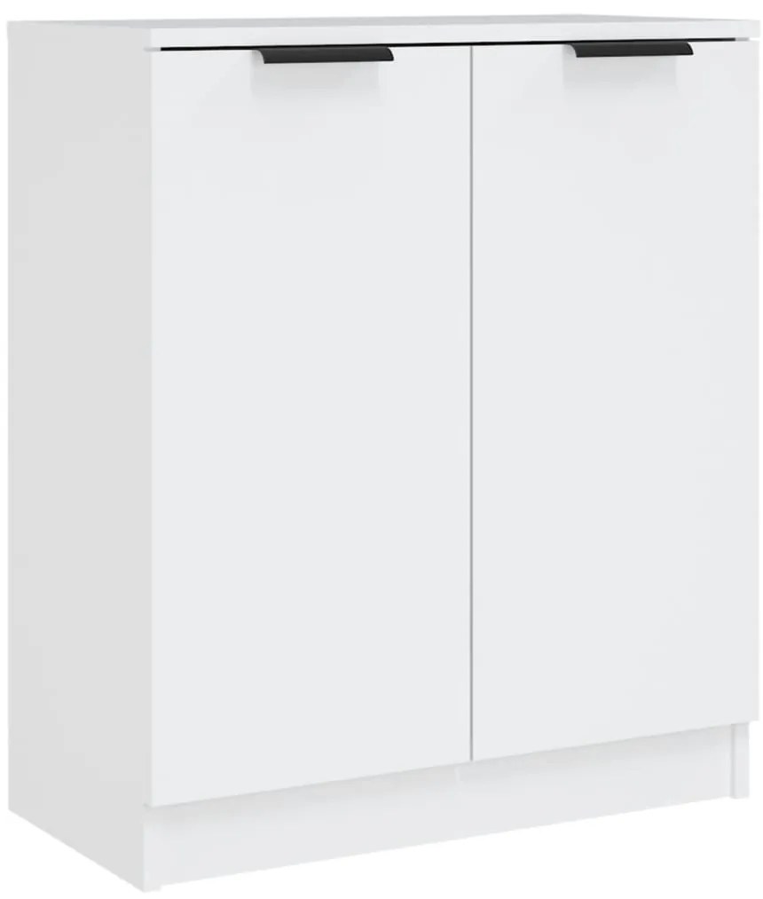 vidaXL Ντουλάπια 2 τεμ. άσπρο 60x30x70 εκ. Επεξεργασμένο Ξύλο