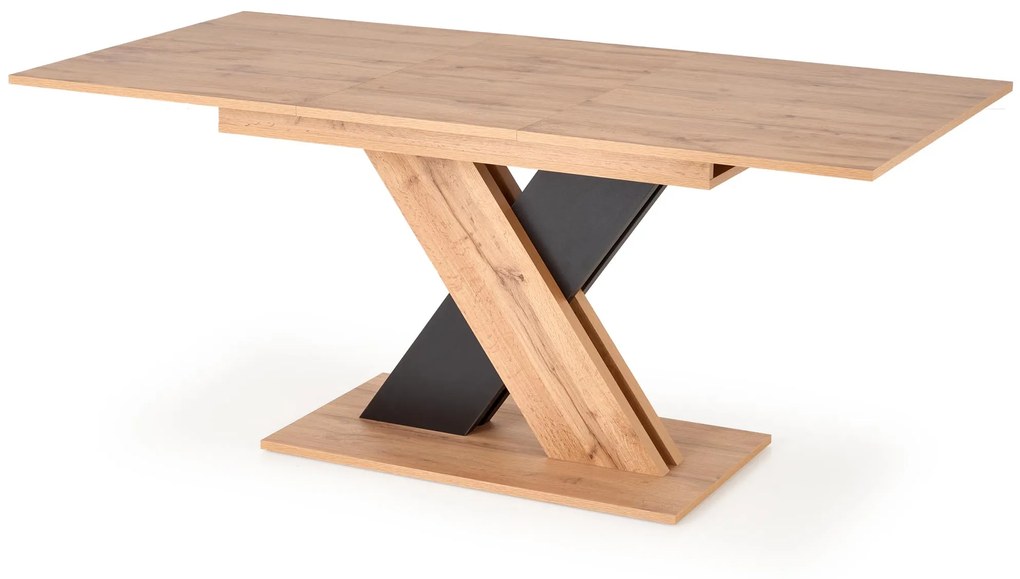 XARELTO table votan oak/black DIOMMI V-PL-XARELTO-ST-WOTAN/CZARNY