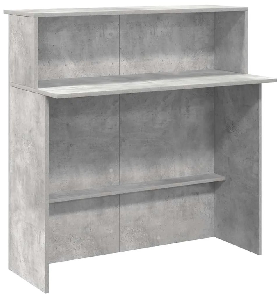 vidaXL Γραφείο υποδοχής 100x50x103,5 εκ. Επεξεργασμένο Ξύλο