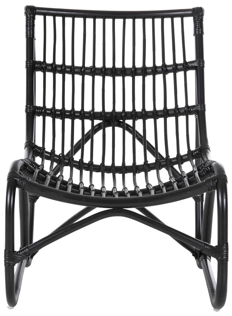 ΠΟΛΥΘΡΟΝΑ GRINN HM9815.02 ΡΑΒΔΟΙ RATTAN ΣΕ ΜΑΥΡΟ 56,5x73,5x79,5Υ εκ. (1 Τεμμάχια)