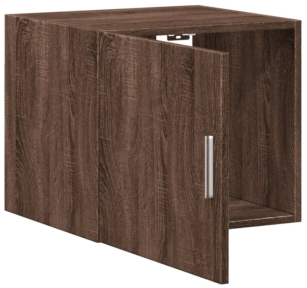 vidaXL Ντουλάπι Τοίχου Καφέ Δρυς 45x42,5x40 εκ. Επεξεργασμένο Ξύλο