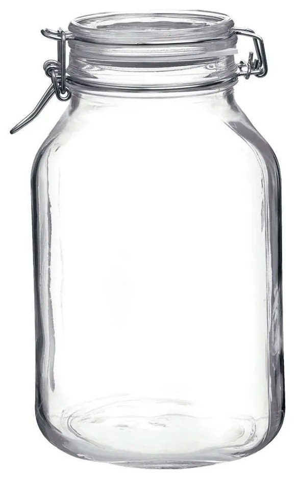 Βάζο Αποθήκευσης Fido BR00600725 3000ml Clear Bormioli Rocco Glass