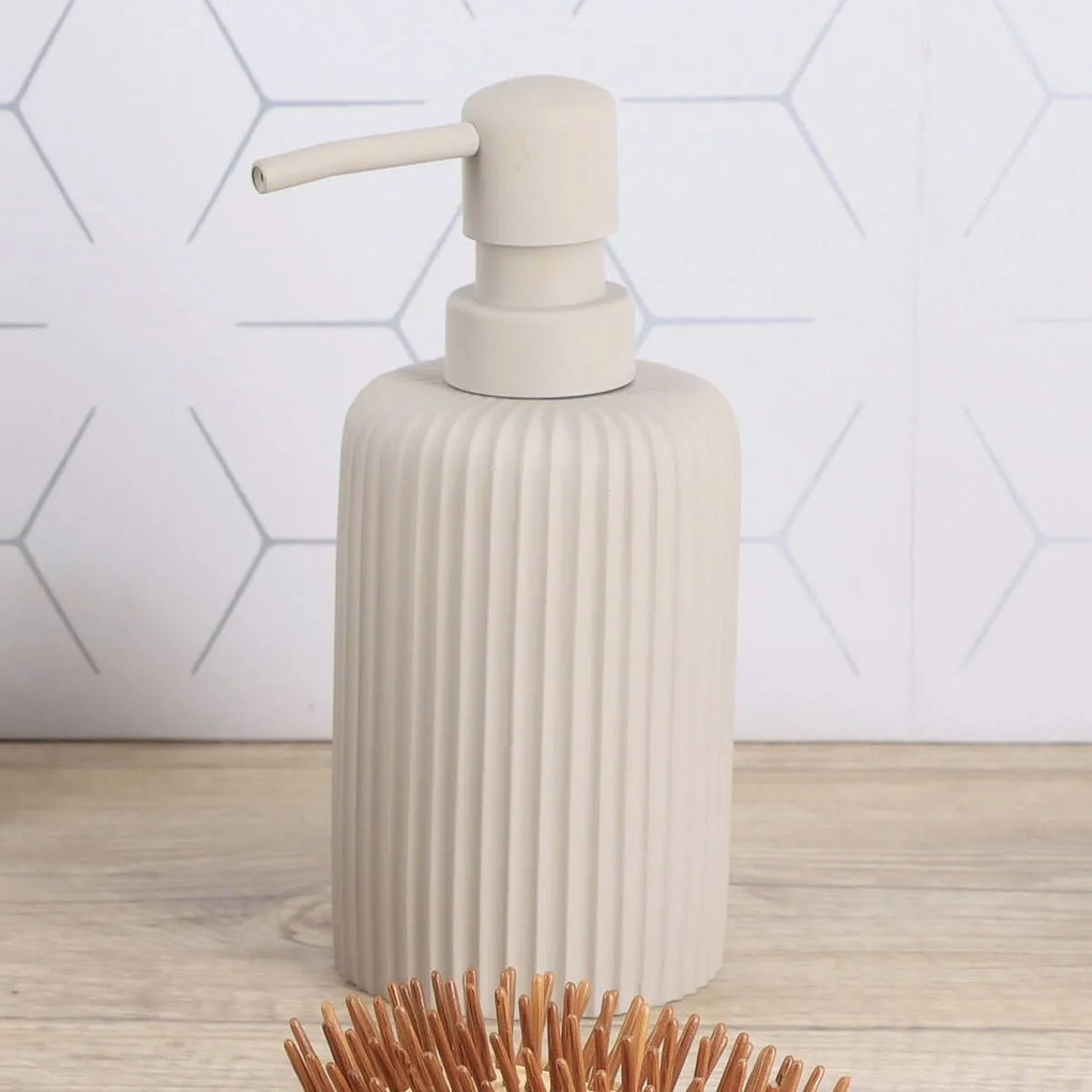 Δοχείο Κρεμοσάπουνου 230ml (Φ7x17) T-D 62103165 Taupe
