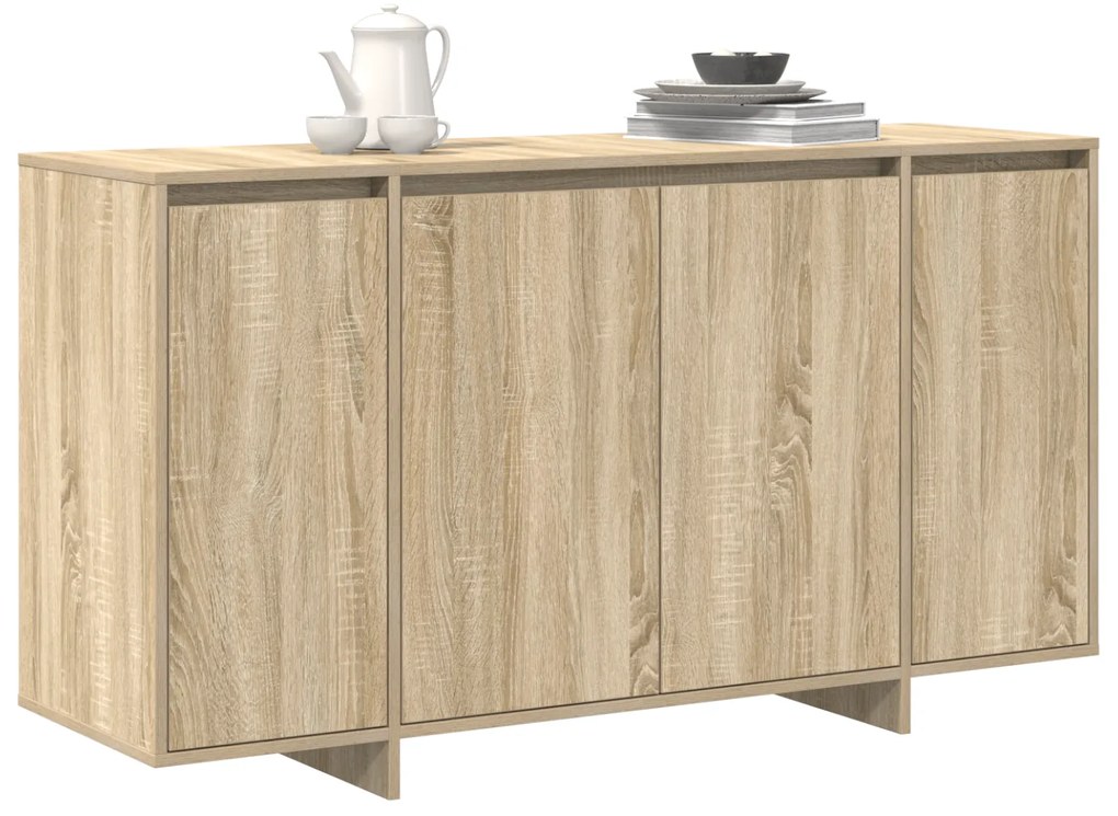 vidaXL Πλαϊνό γραφείο Sonoma Δρυς 135 x 41 x 69 cm Επεξεργασμένο ξύλο