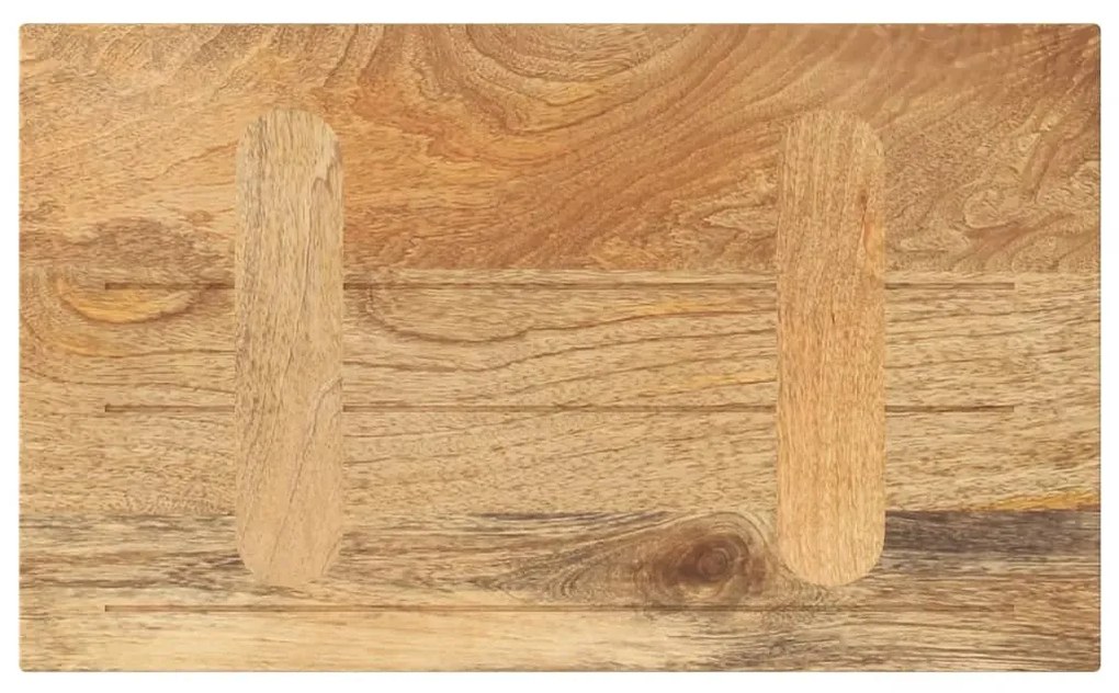 vidaXL Επιφάνεια Τραπεζιού Ορθογώνια 60x40x2,5 εκ. Μασίφ Ξύλο Μάνγκο