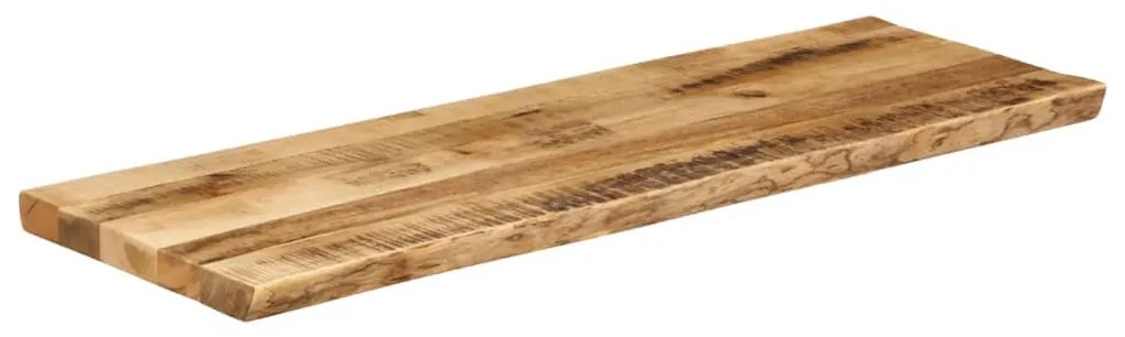 vidaXL Επιφάνεια Τραπεζιού 110x40x2,5 εκ. Live Edge Μασίφ Ξύλο Μάνγκο