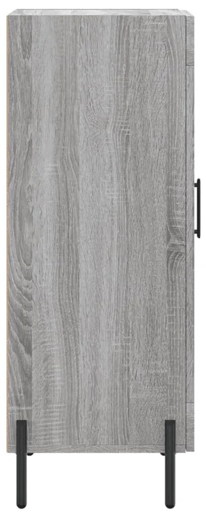 vidaXL Ντουλάπι Γκρι Sonoma 34,5x34x90 εκ. από Επεξεργασμένο Ξύλο