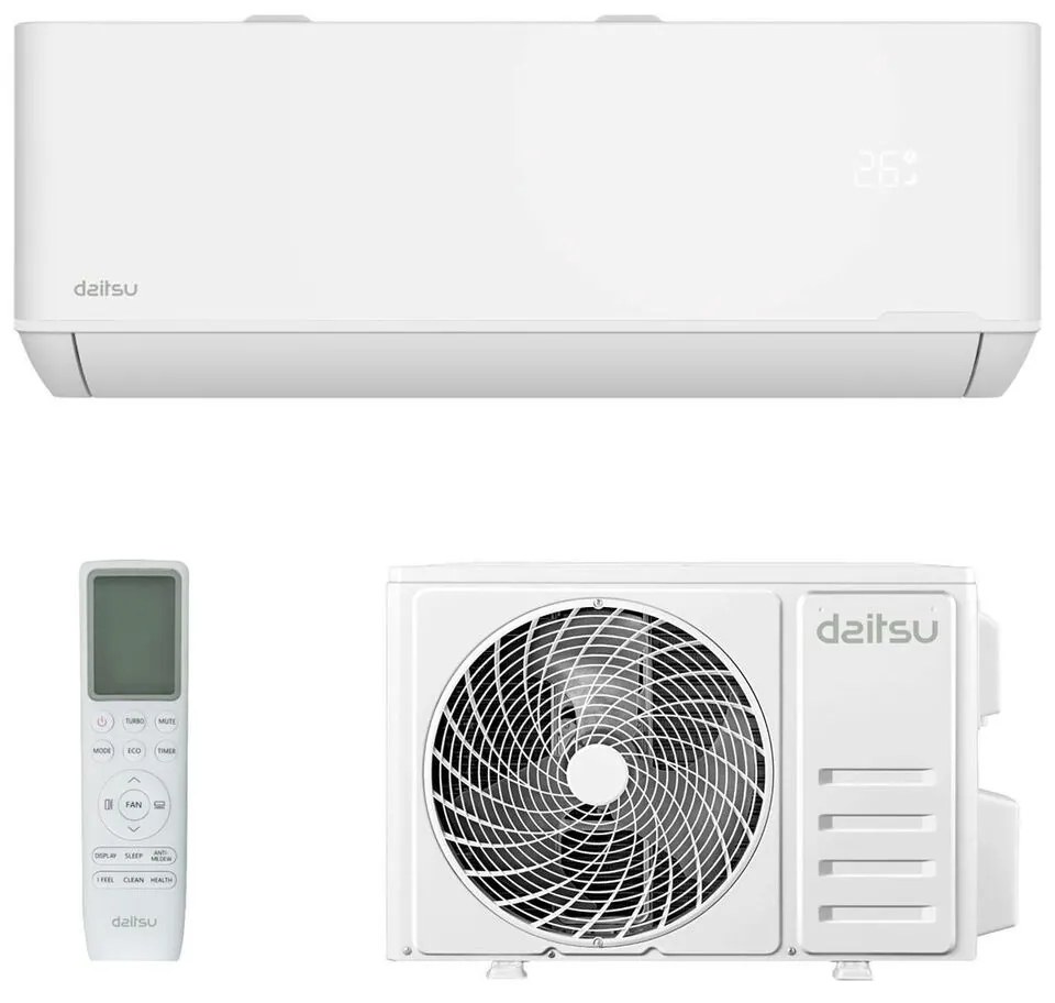 Κλιματιστικό DAITSU ELECTRIC DS18KTP4 Λευκό A+/A+ 4472 fg/h 4472 kcal/h