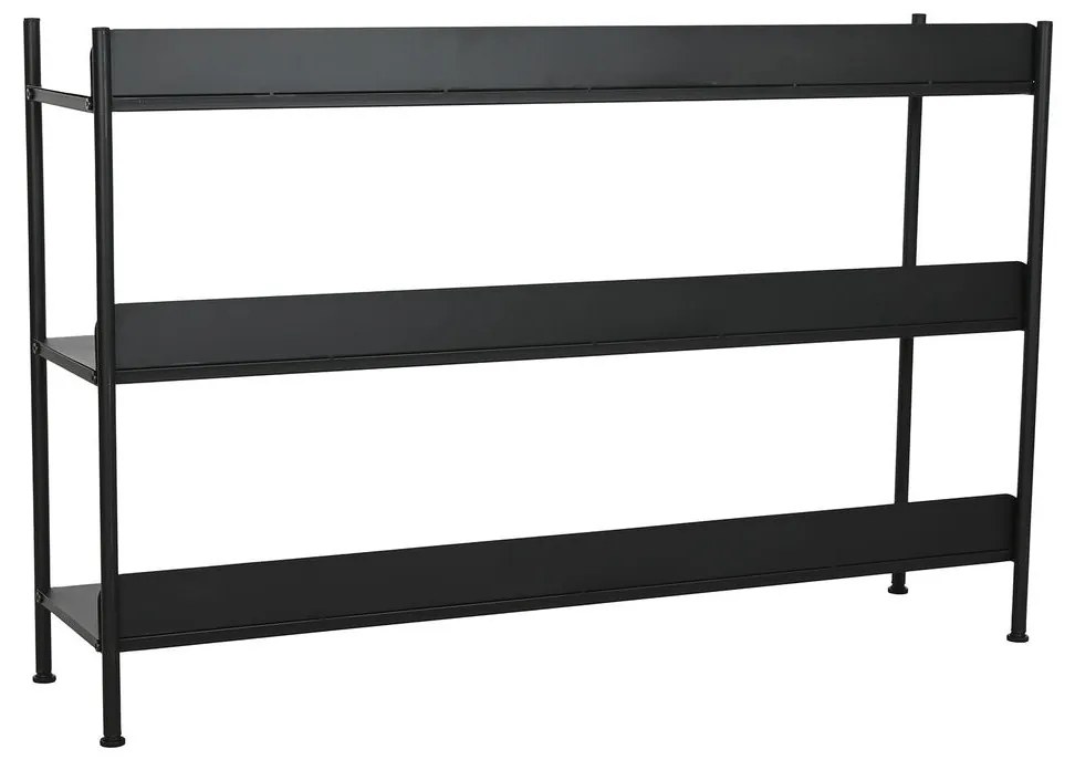 Ράφια Home ESPRIT Μαύρο Μέταλλο 120 x 30 x 76 cm