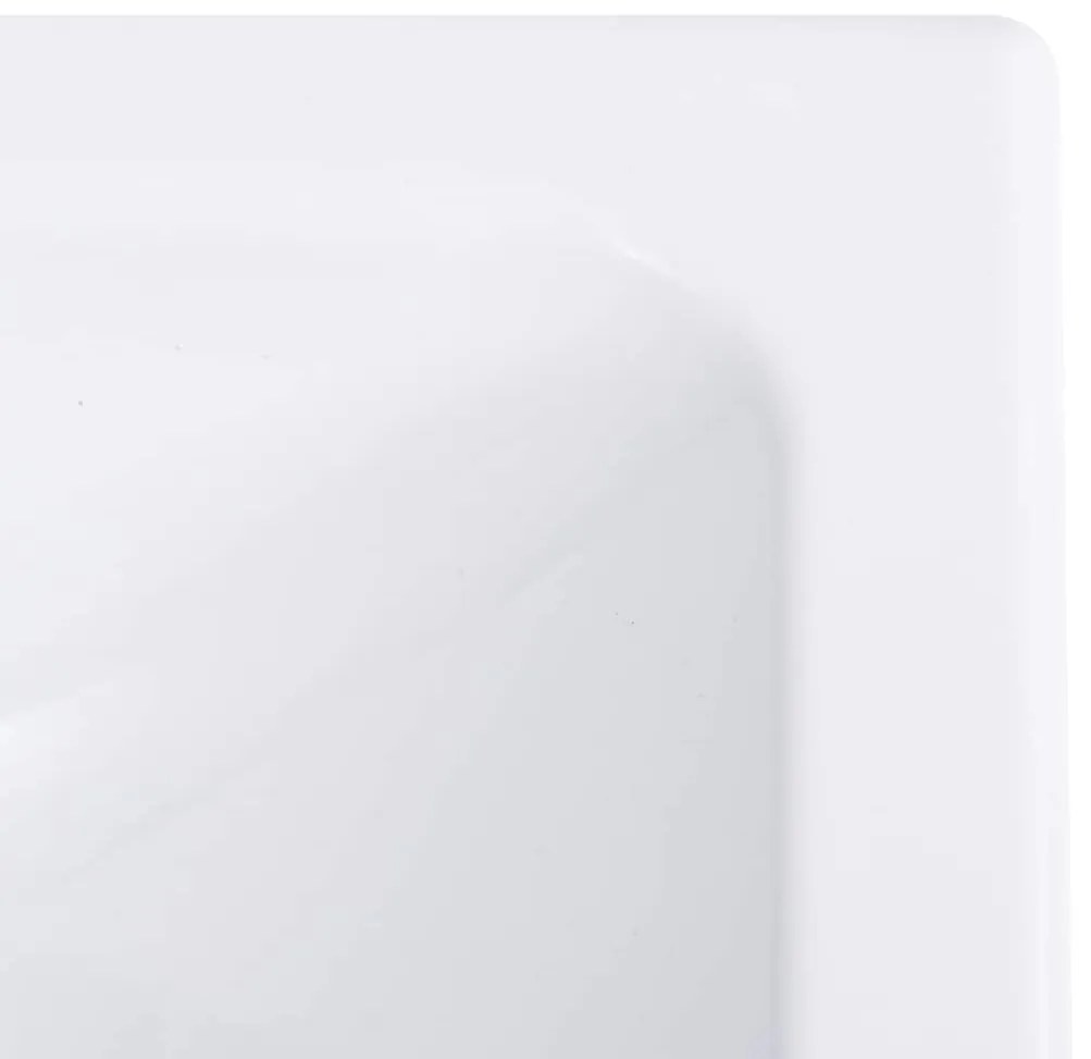 vidaXL Νιπτήρας Λευκός 400 x 220 x 90 χιλ. από SMC