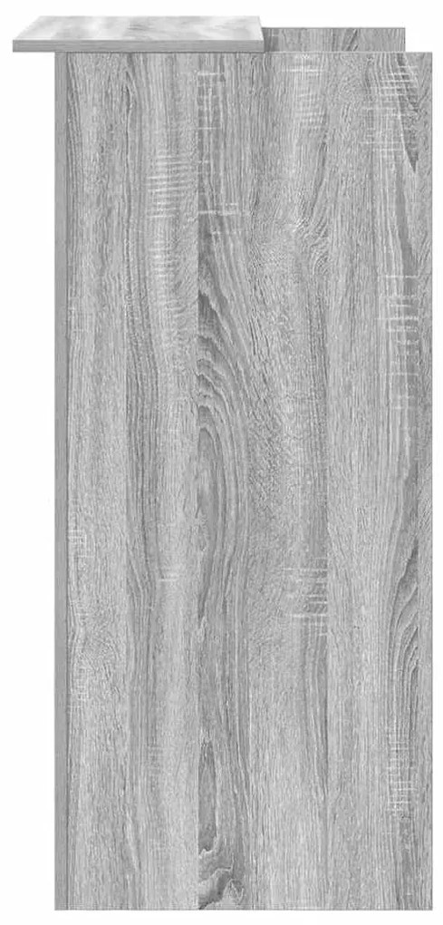 vidaXL Γραφείο υποδοχής 55x50x103,5 εκ. Επεξεργασμένο Ξύλο