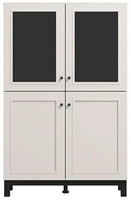 Βιτρίνα Savoia 2K VS2 Cashmere - Cashmere Foil 90x35x140 εκ. 90x35x140 εκ.