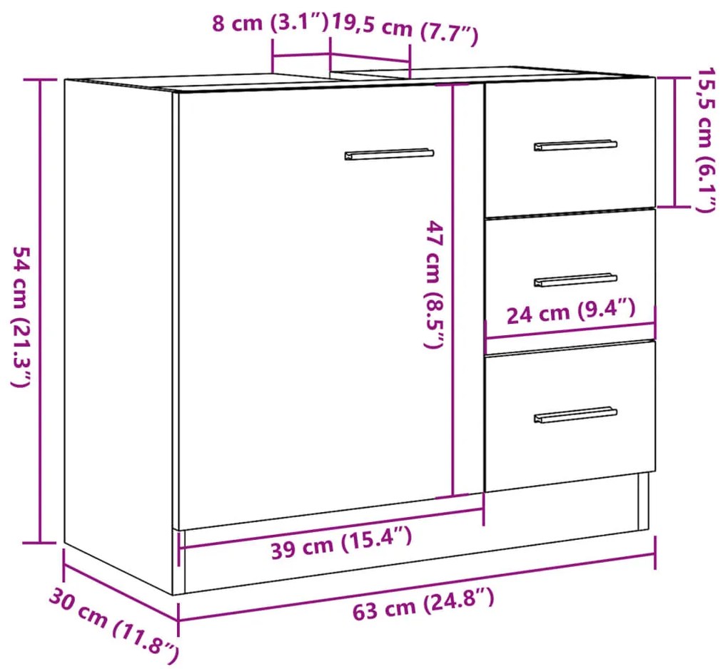 ΝΤΟΥΛΑΠΙ ΝΙΠΤΗΡΑ ΓΚΡΙ ΤΟΥ ΣΚΥΡΟΔΕΜΑΤΟΣ 63X30X54 ΕΚ. ΕΠΕΞ. ΞΥΛΟ 858318