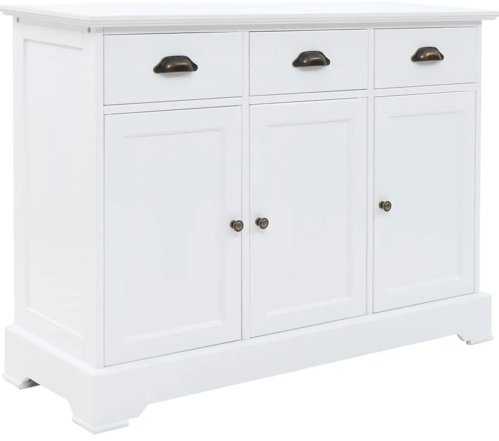 vidaXL Μπουφές με 3 Πόρτες 105 x 35 x 77,5 εκ. από MDF και Ξύλο Πεύκου