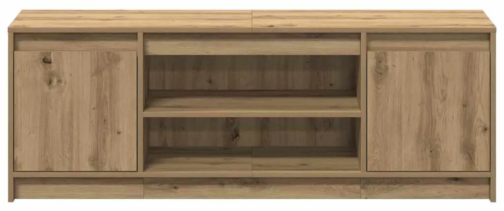 vidaXL Ντουλάπι TV Καφέ 139.5 x 34 x 50 εκ Επεξεργασμένο ξύλο