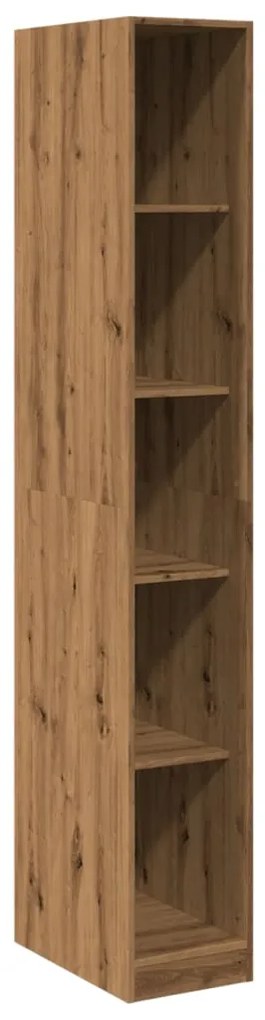 vidaXL Ντουλάπα Αρτισιανή Δρυς 30x50x200εκ από Επεξεργασμένο Ξύλο
