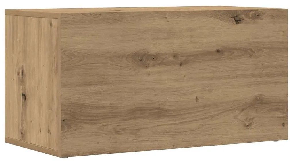 vidaXL LP Κουτί Αποθήκευσης Αρτισιανή Δρυς 69,5x34x36 εκ. Επεξ.Ξύλο