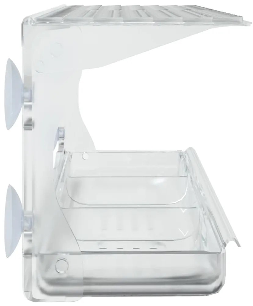 vidaXL Ταΐστρες Πουλιών για Παράθυρο 2 τεμ. 30x12x15 εκ. Ακρυλικές