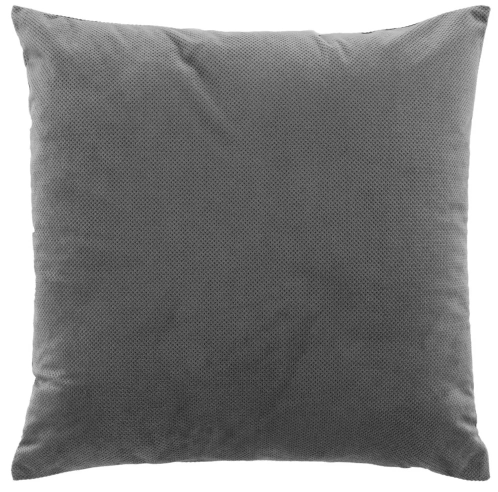Διακοσμητικό Μαξιλάρι Βελουτέ (50x50) L-C Velouriane Anthracite 1611313