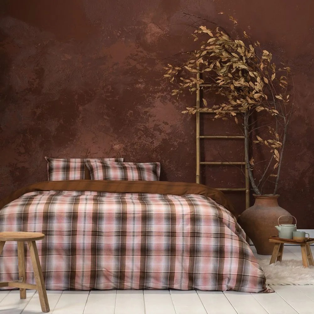 Σεντόνια Alan (Σετ 3τμχ) Earth Nima Μονό 170x260cm 100% Cotton