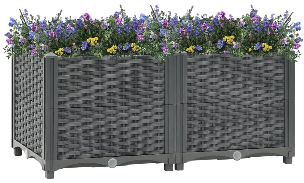 Ζαρντινιέρα 80 x 40 x 38 εκ. από Πολυπροπυλένιο