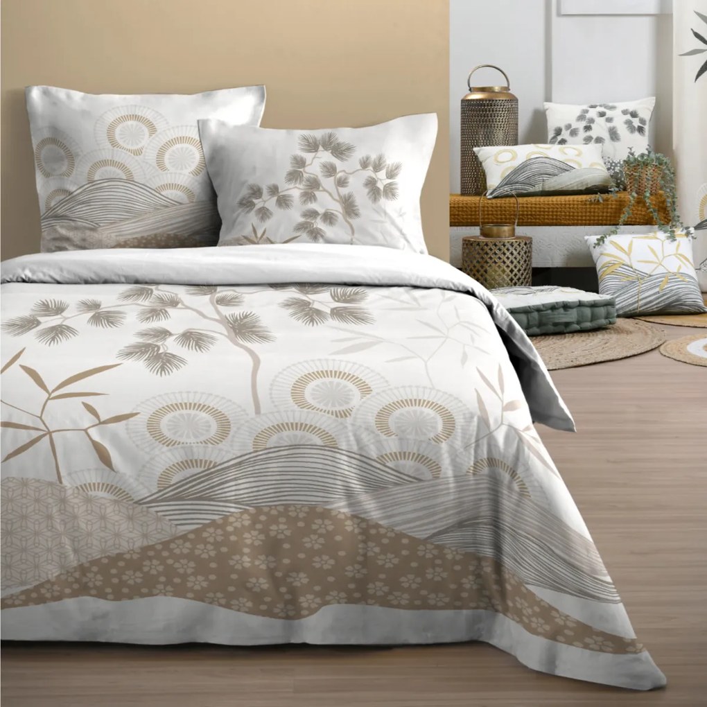 Παπλωματοθήκη King Size 2 Όψεων (240x260) + Διακοσμητικές Μαξιλαροθήκες S-F Yuki HP4D326001