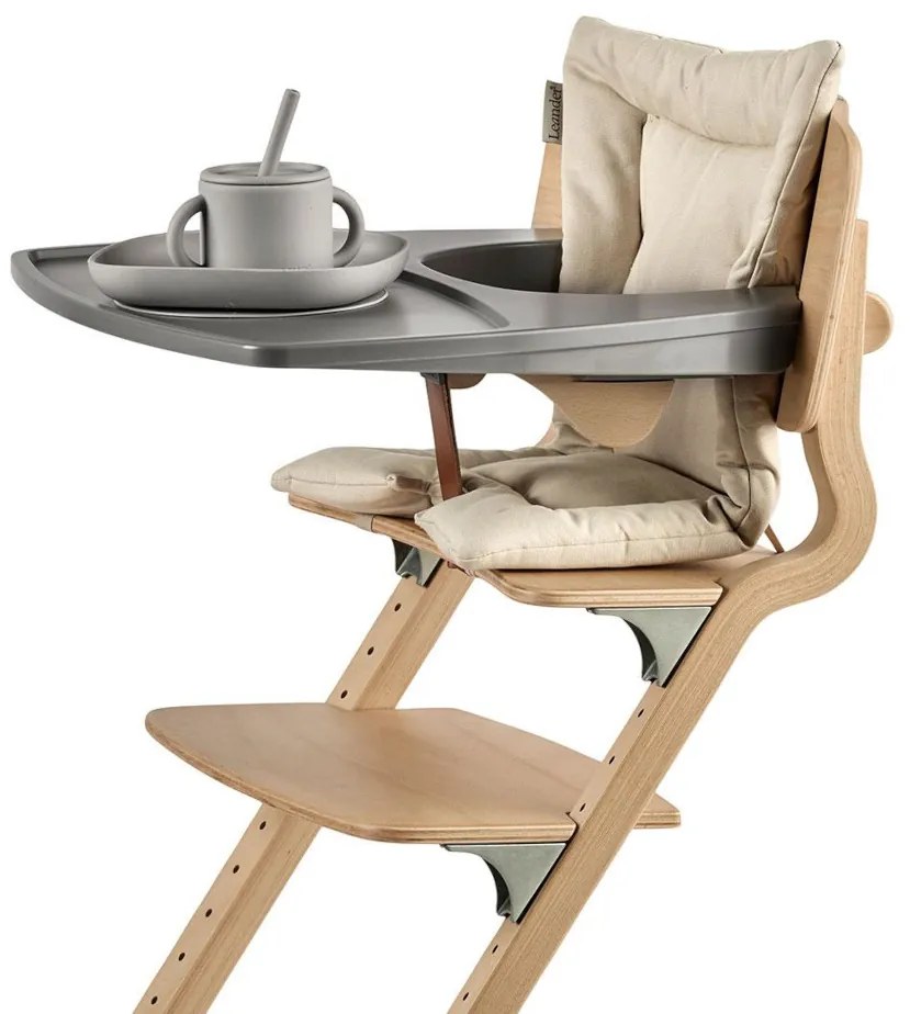 Leander Classic δίσκος για καρέκλα φαγητού Grey