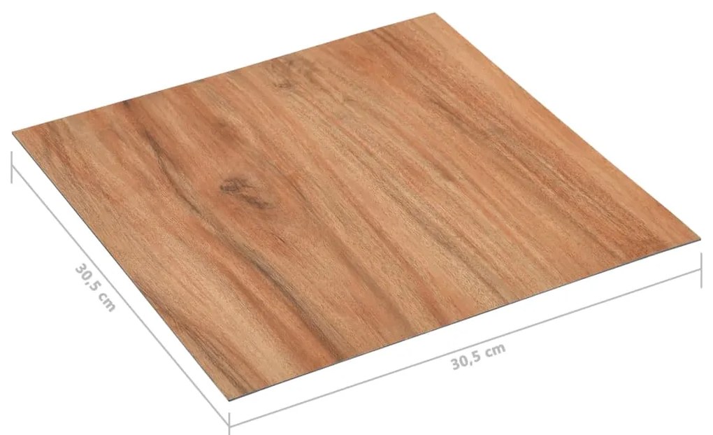vidaXL Αυτοκόλλητες Σανίδες Δαπέδου 5,11 μ² PVC Φυσικό