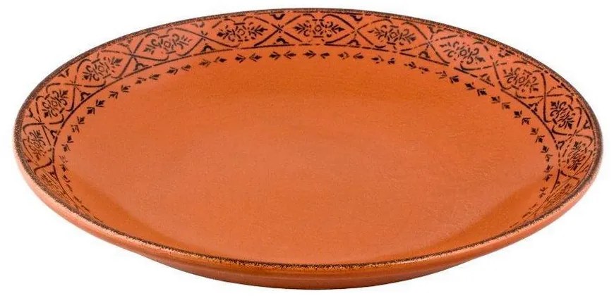 Σερβίτσιο Πιάτων Πορσελάνης Vintage Terracotta – Σετ για 6 άτομα - 20τμχ - Oriana Ferelli