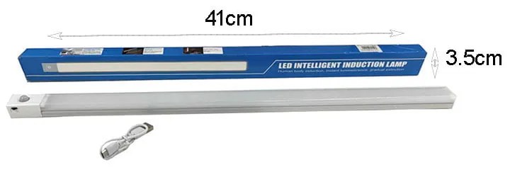 LED Μπάρα - Φωτάκι νυχτός Με Φωτοκύτταρο 40cm - Led Intelligent Induction Lamp Sensor Light