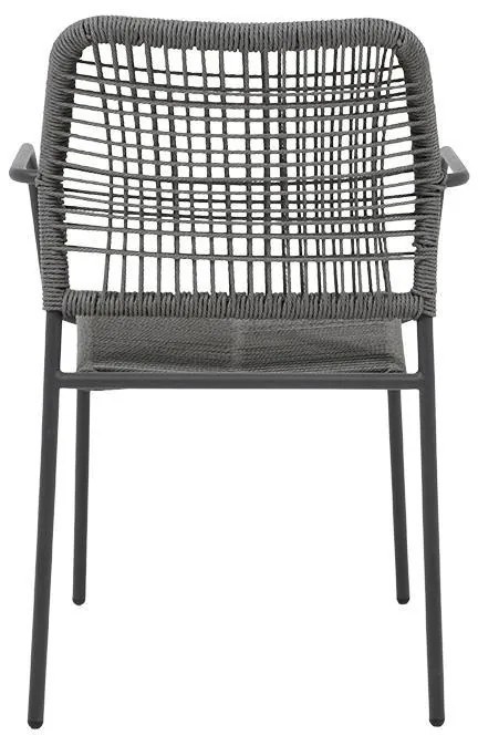 Καρέκλα Leana Fylliana Γκρί 56x59x80 εκ. 57x62x80 εκ.