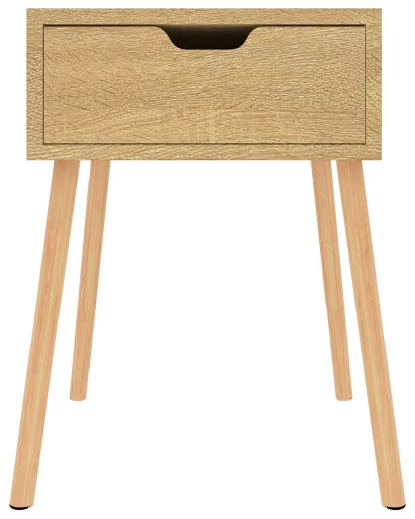 vidaXL Κομοδίνο Sonoma Δρυς 40 x 40 x 56 εκ. από Επεξεργασμένο Ξύλο