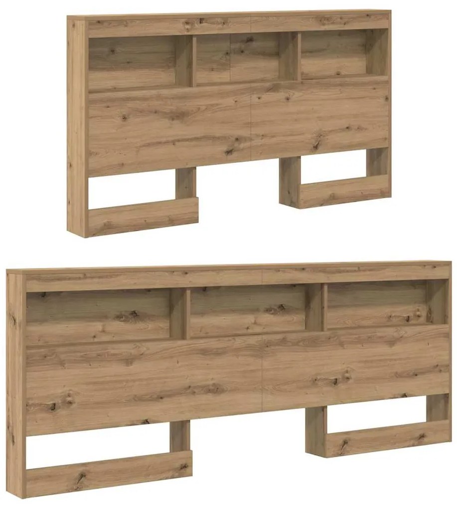 vidaXL Κεφαλάρι Αποθήκης artisan δρυς 150 cm Επεξεργασμένο ξύλο