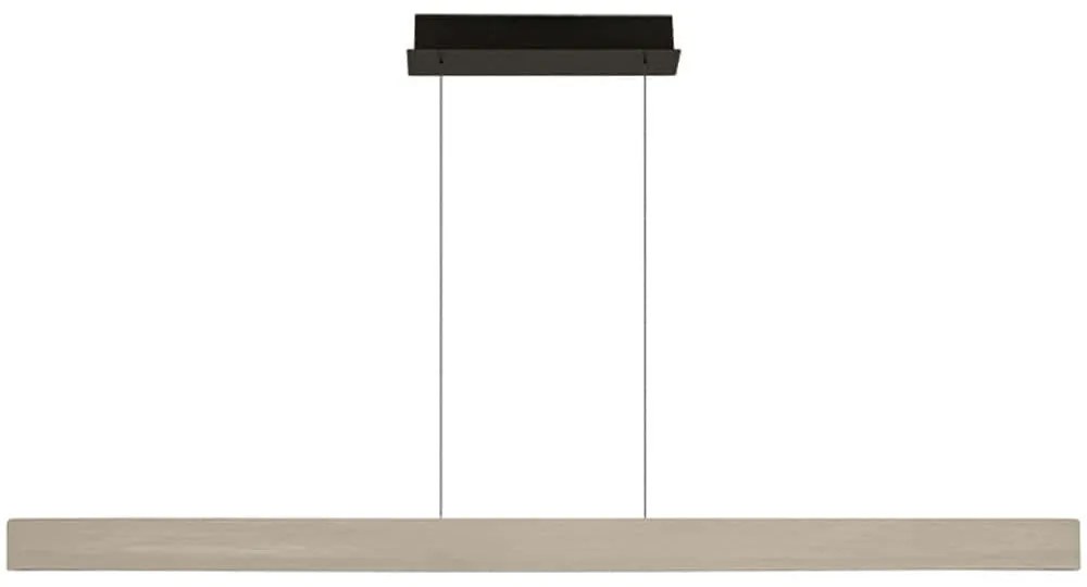 Φωτιστικό Οροφής - Ράγα 25195 120x6cm Dim Led 2350lm 40W 3000K Grey